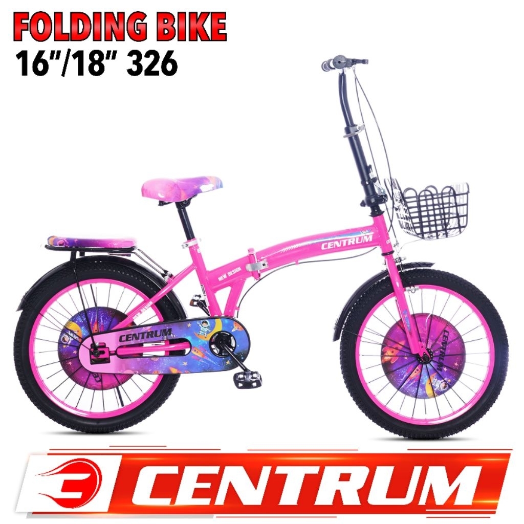 sepeda lipat centrum16dan18inch