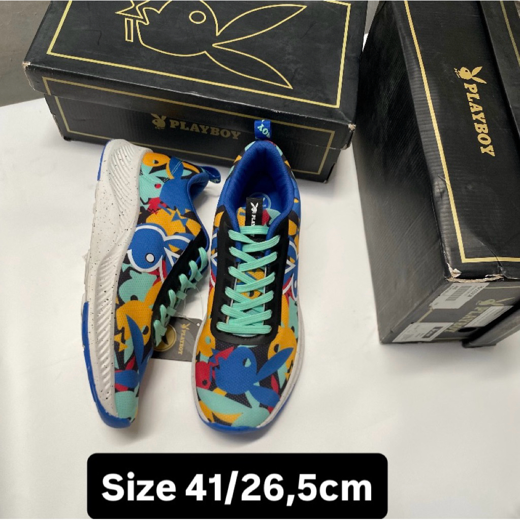 Playboy sepatu Pria sneakers pria playboy original