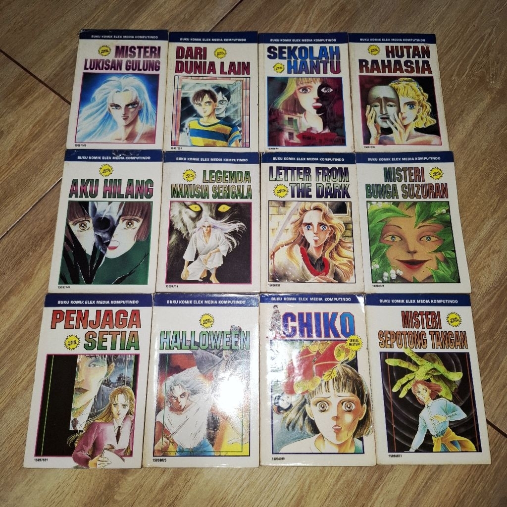 PAKET KOMIK MISTERI CHIE WATARI