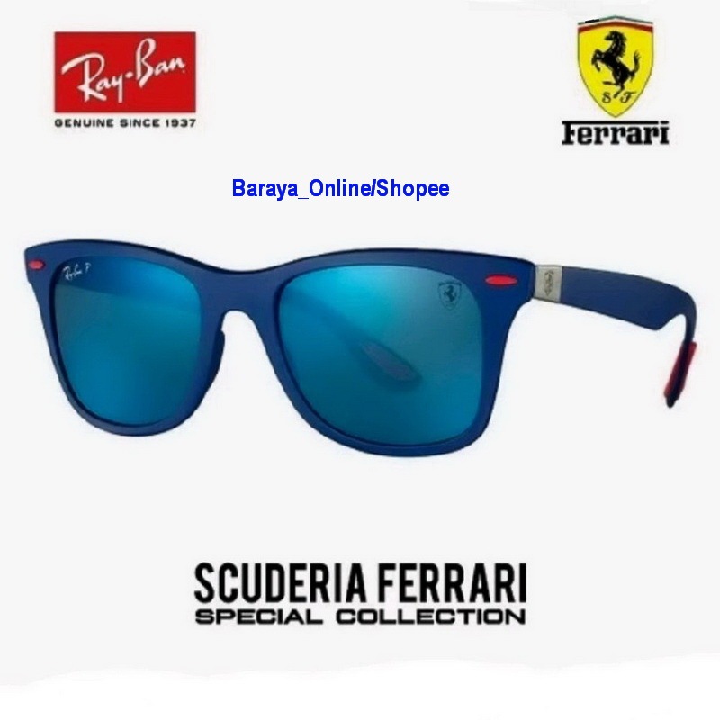 Kacamata Ray-Ban ferrari liteforce RB4195