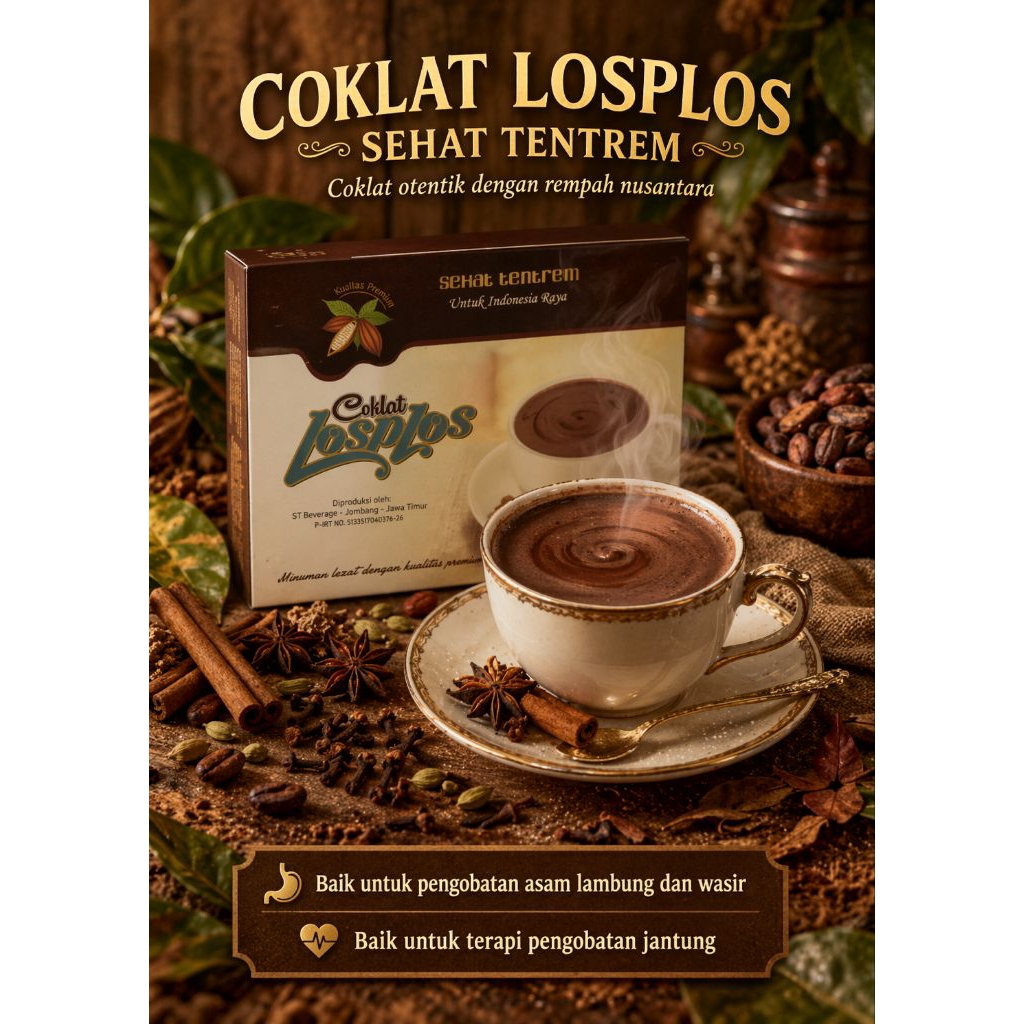 COKLAT LOSPLOS SEHAT TENTREM