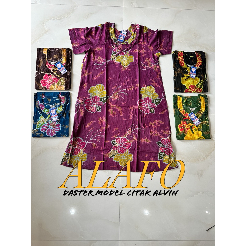 DASTER MODEL NYAMAN BATIK ALVIN CITAK