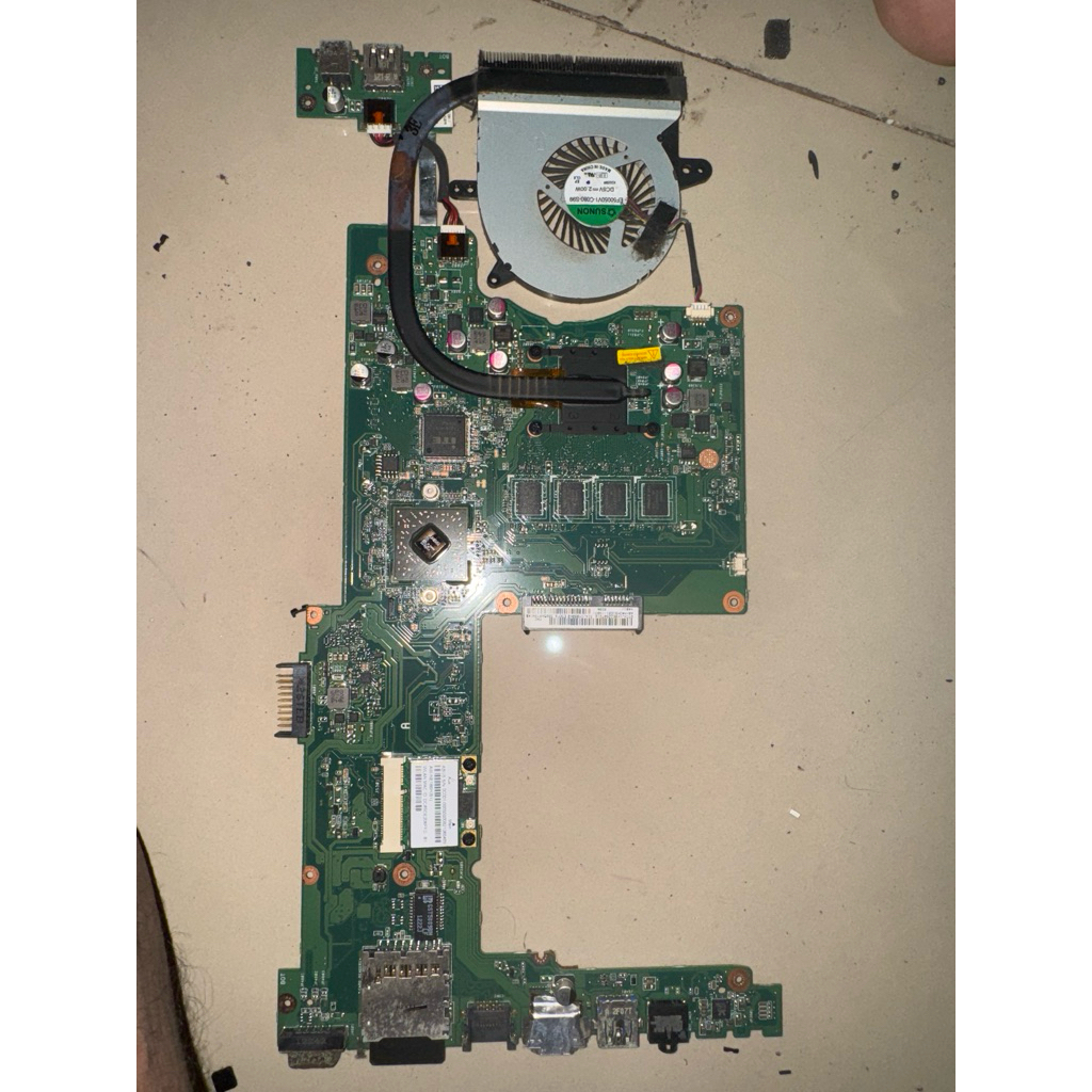 mainbord Asus X401U spek Amd C60 mainbord normal