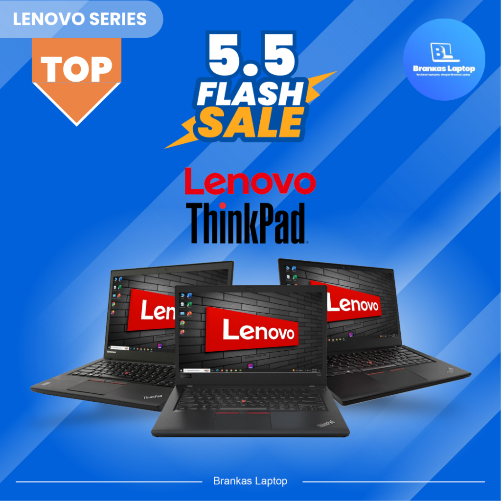 Laptop Lenovo ThinkPad L460 / L470 / T460 / T470 / T480 / T490 | Celeron / i3 / i5 / i7 | Second Ori