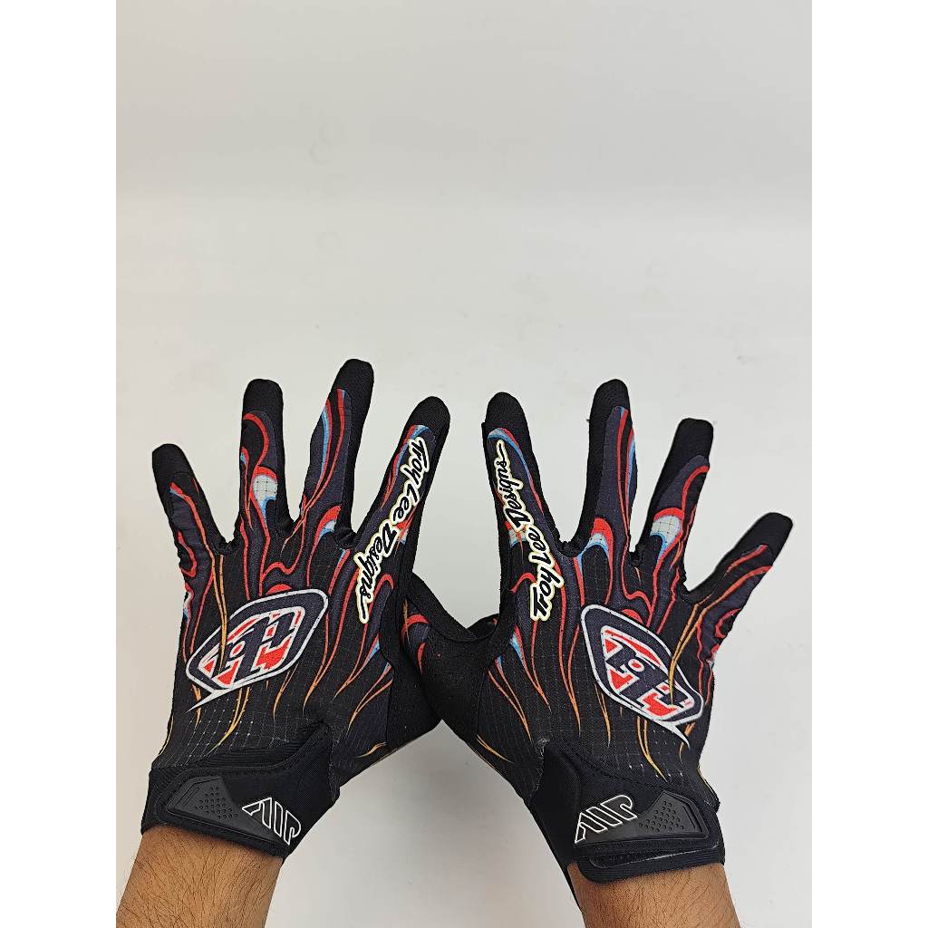 Sarung Tangan TLD Air Glove Torched Black Red Original Glove TLD