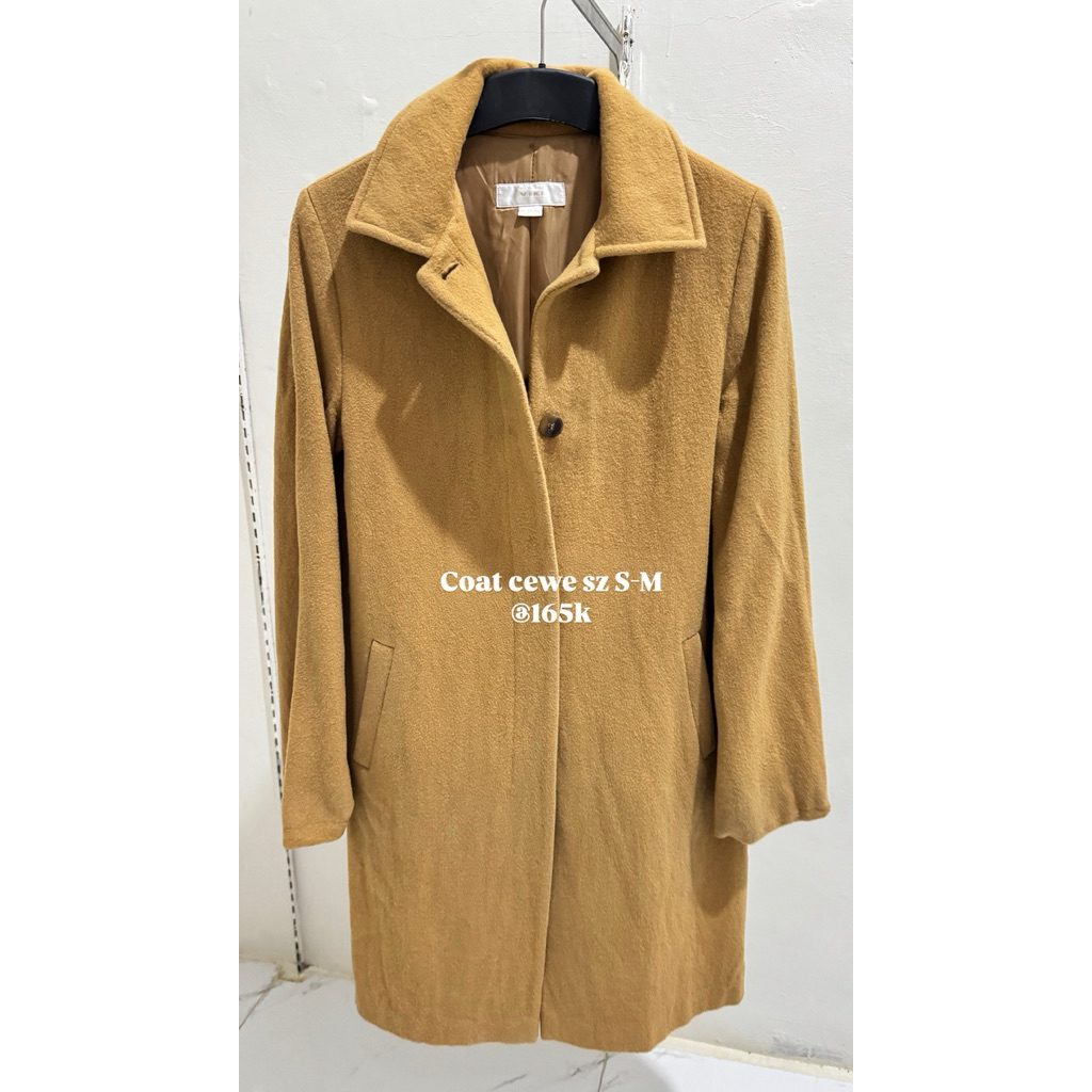 Coat Wanita Korea musim gugur / musim dingin / mantel wanita