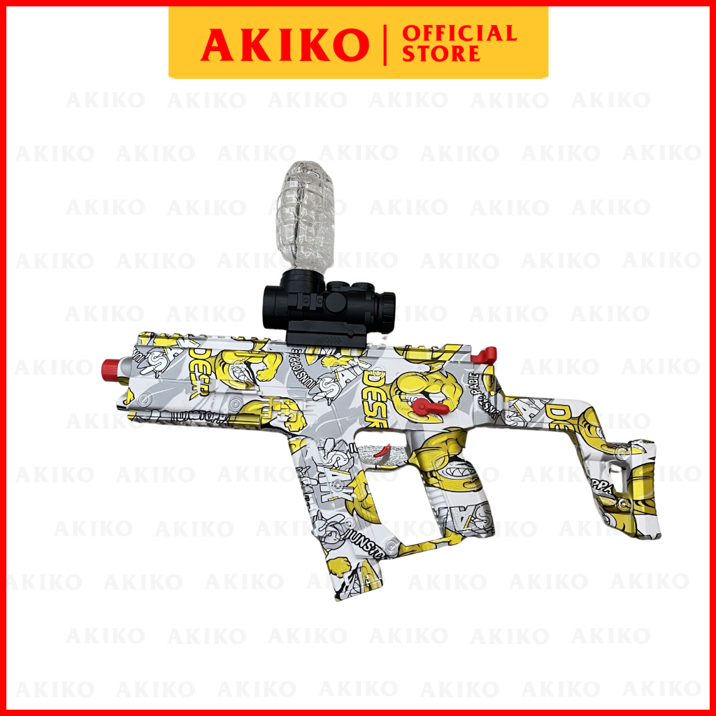 Water Gel Gun D-6652 | Gel Blaster Mainan Tembakan Anak Automatic Electric Toy Gun