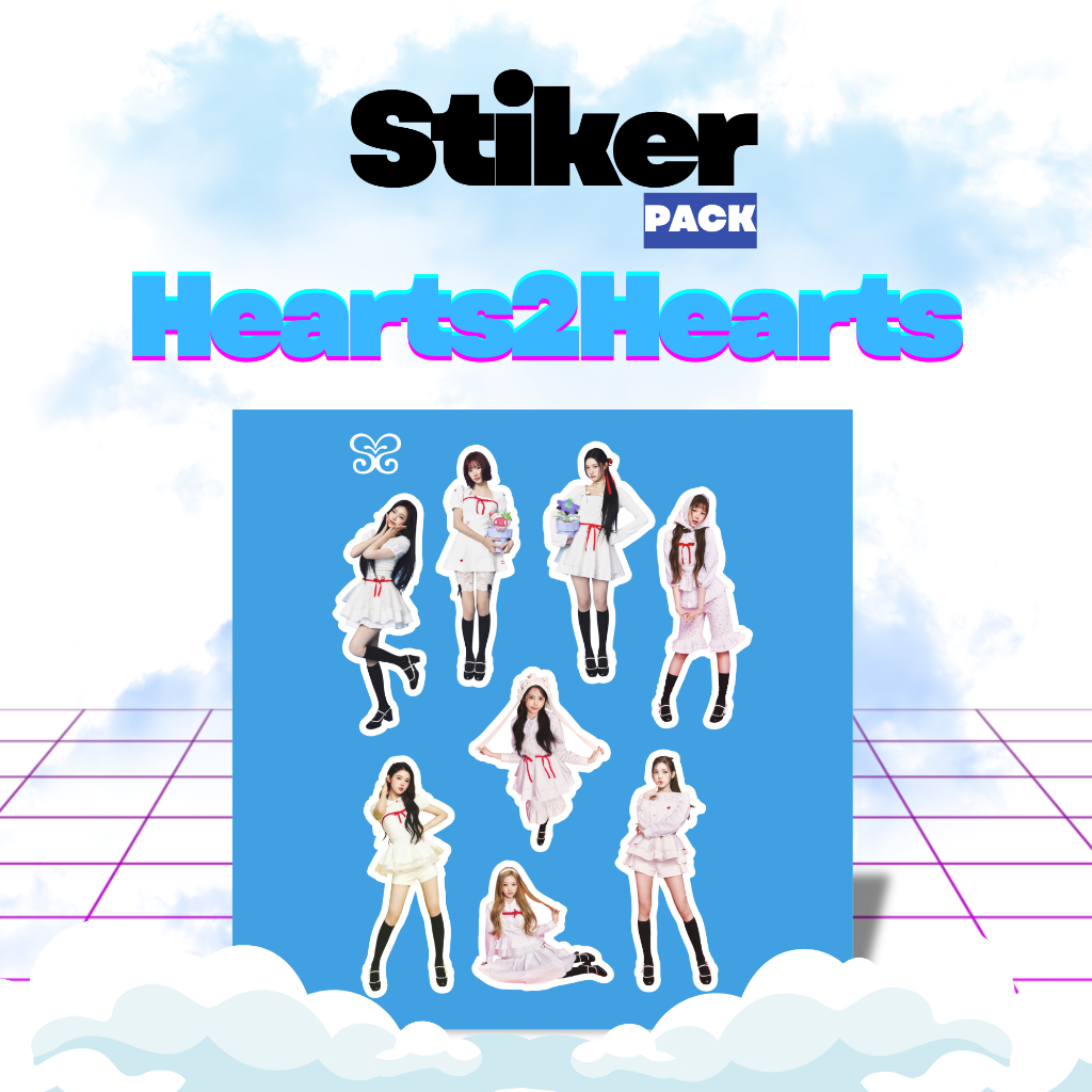 Stiker Pack H2H (Hearts2Hearts)