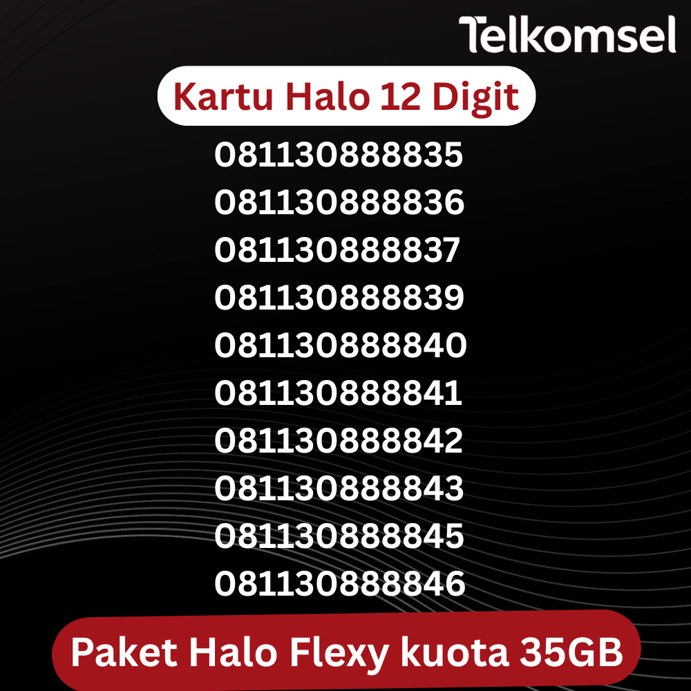 PERDANA CANTIK / KARTU HALO / NOMOR CANTIK / NOMOR 10 DIGIT / NOMOR TELKOMSEL CANTIK