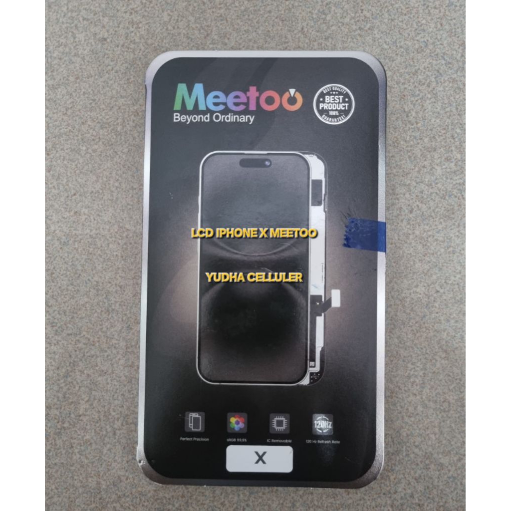 Meetoo Lcd iphone x incell brightness 500+ meetoo