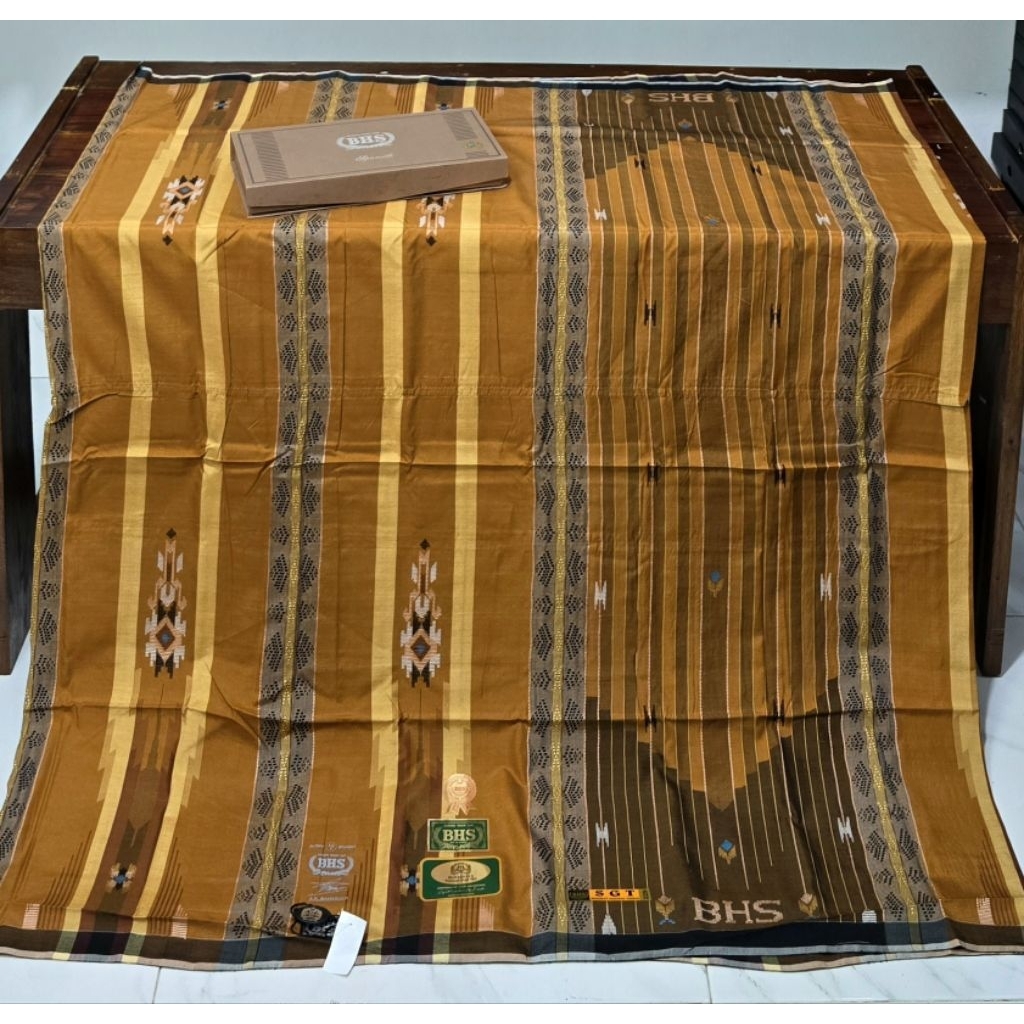 SARUNG BHS SUTRA MOTIP SGC SPUNSILK 210/2 (BARU)