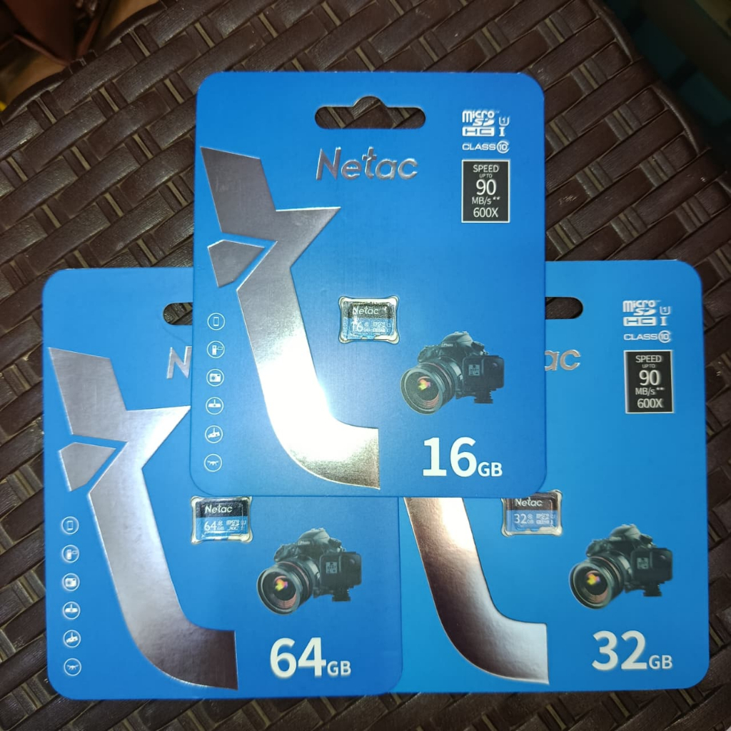 Netac MicroSD P500 Standard MicroSD Card 8GB/16GB/32GB/64GB Class 10 up to 90MB/s