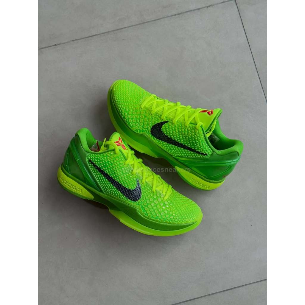 [Pre Order] Kobe 6 Protro Christmas Grinch - 100% Original Guaranteed