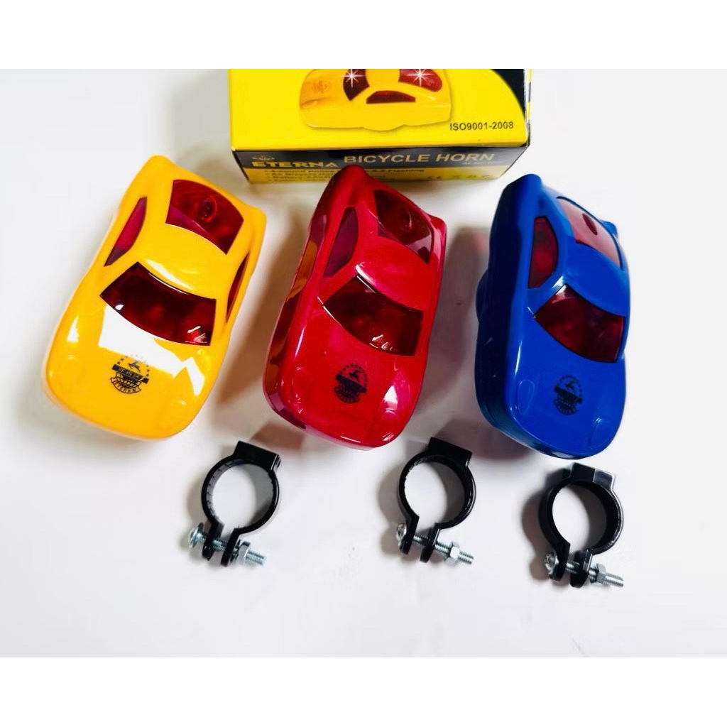 Bel Horn Klakson Sepeda Anak MOBIL + Baterai ETERNA