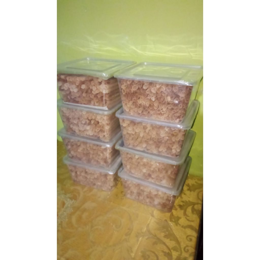 opak gulung gemma putra food ( opak gulung renyah manis netto 500 gram)proses pembuatan setiap hari