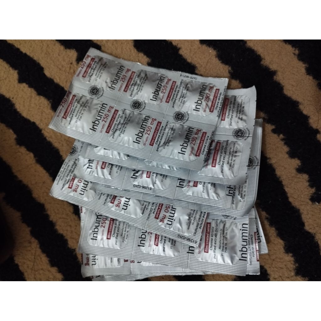 inbumin 250 mg /strip