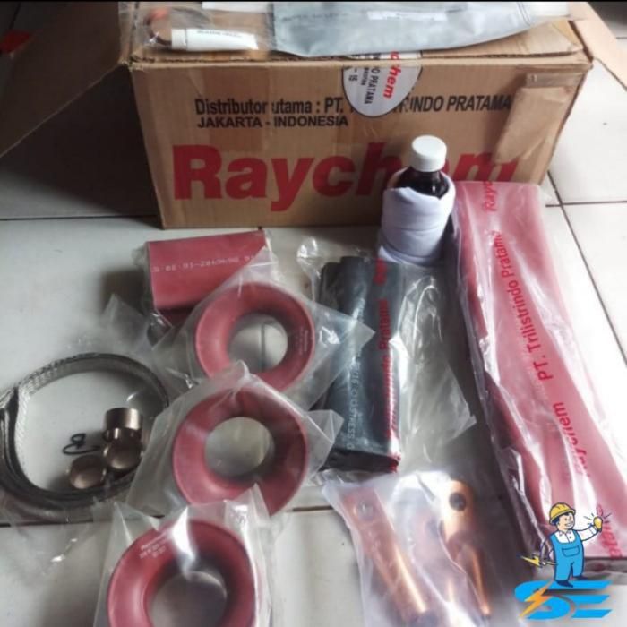 Terminasi Indoor RAYCHEM 3x185mm 20/24kV / ITKN-150/240-SI-600 komplit skun