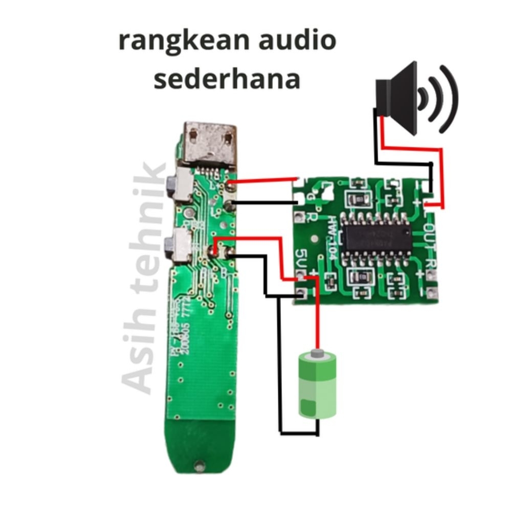 modul hedset blutut untuk audio/diy