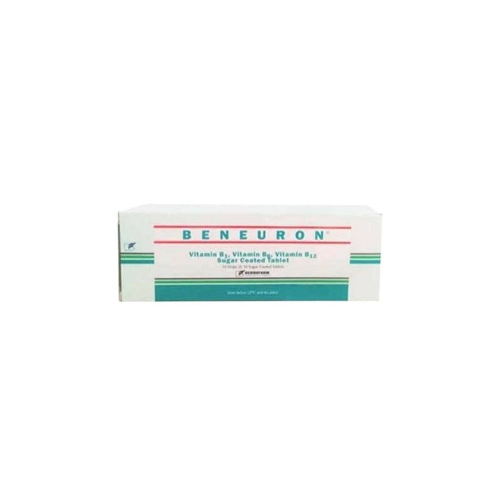 Beneuron box isi 100 tablet vitamin B kompleks