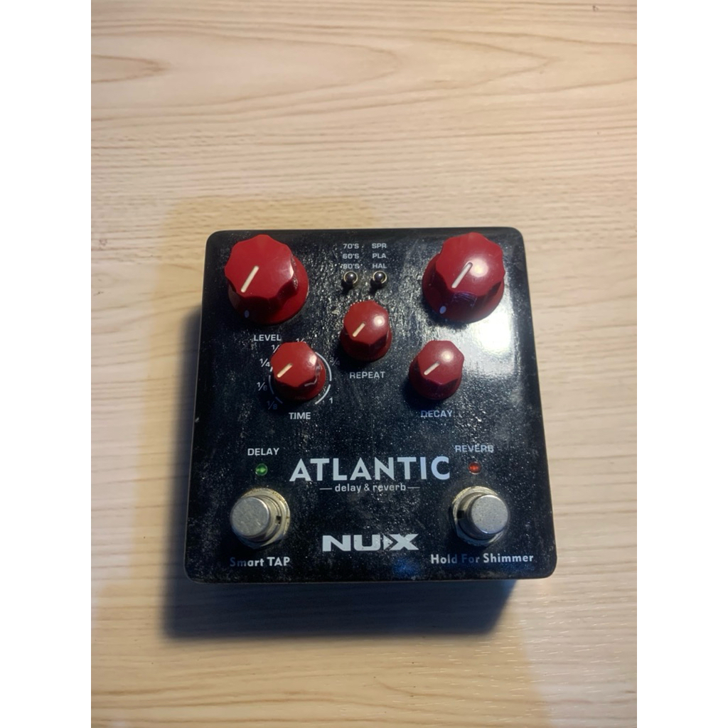 EFEK GITAR NUX ATLANTIC DELAY & REVERB original 2008 second