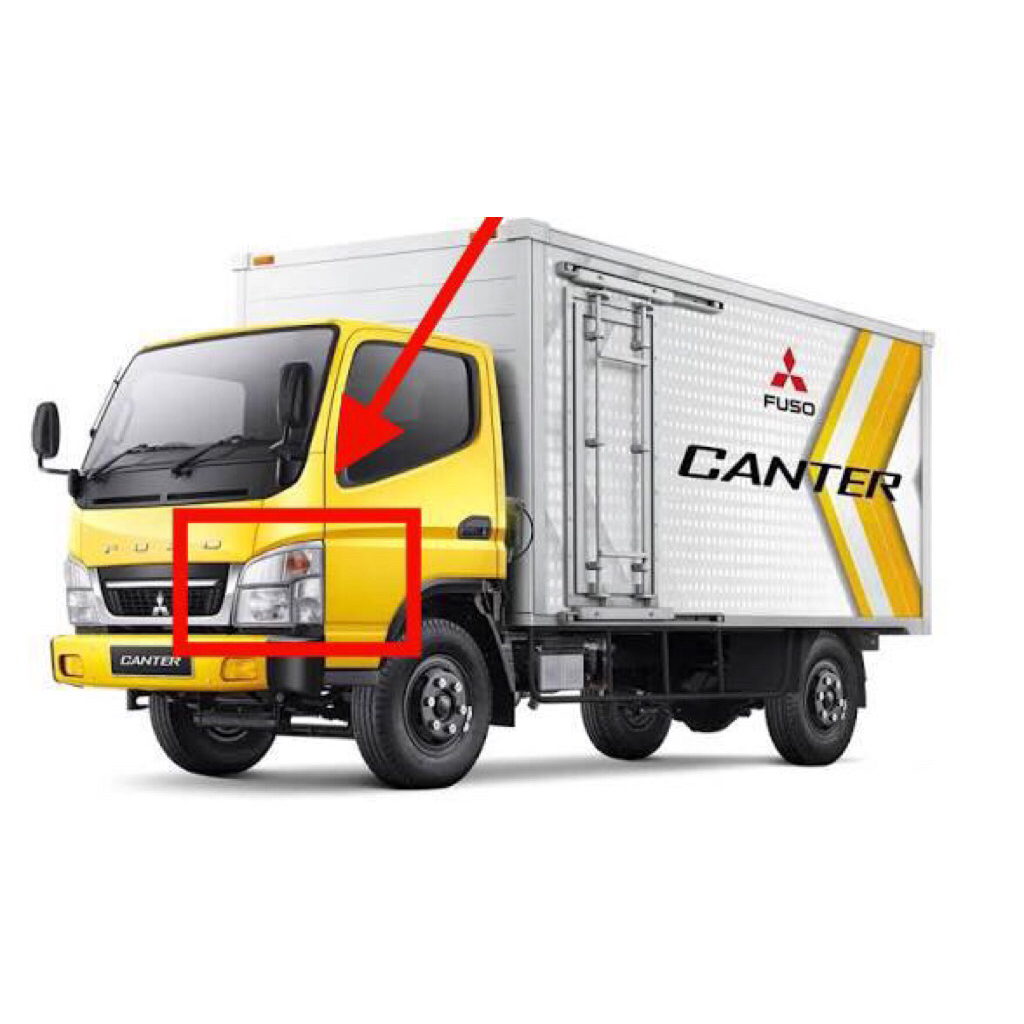 Lampu depan set canter sealbeam sein atas sein bawah kualitas kw