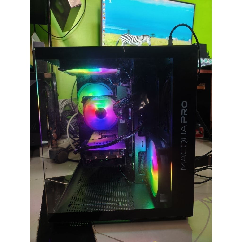 PC Rakitan Gaming Edit Gen 12 RX6600xt ddr6