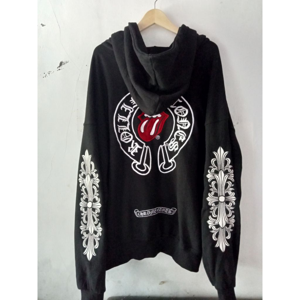 Hoodie Rolling Stone x Chrome heart