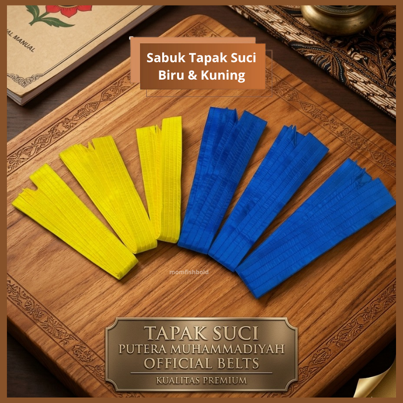 Sabuk Kader Tapak Suci / Sabuk Kuning Dan Biru Tapak Suci