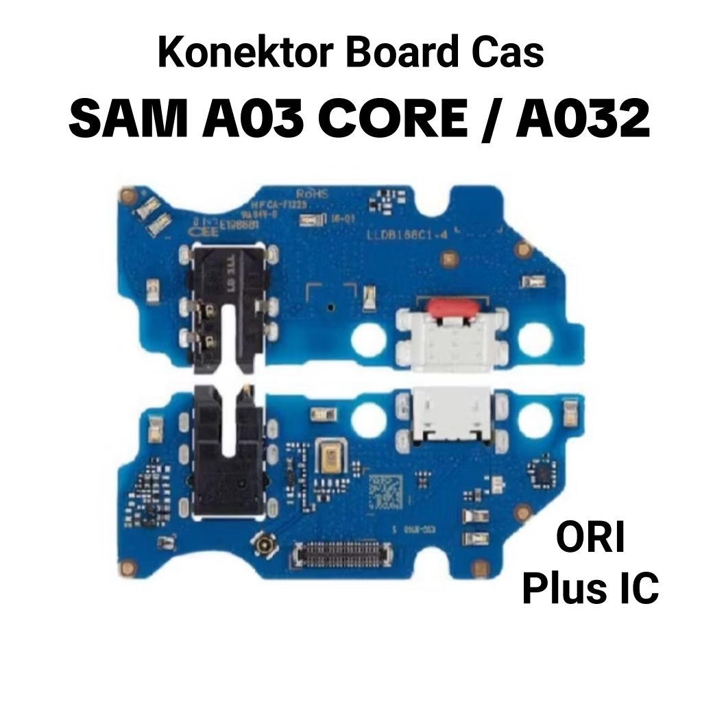 Flexibel Charger Samsung A03Core / A032 Original + IC Papan Cas Board Charger Samsung Galaxy A03Core