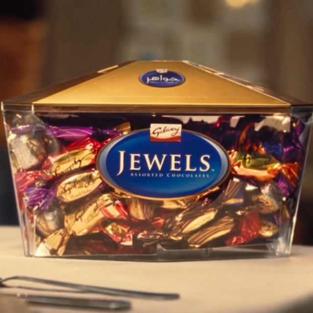 coklat galaxy jewels original