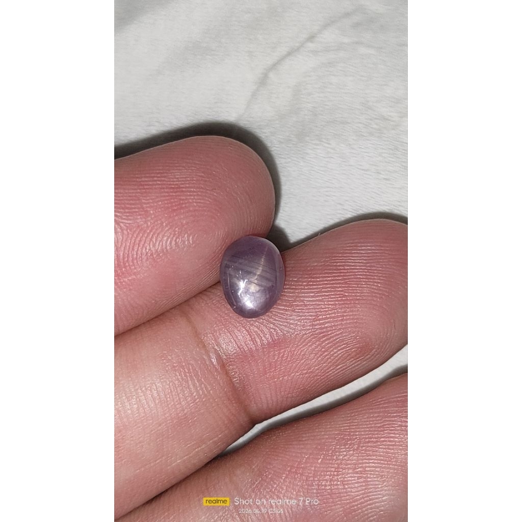 Natural purple star sapphire srilangka 1.85cts