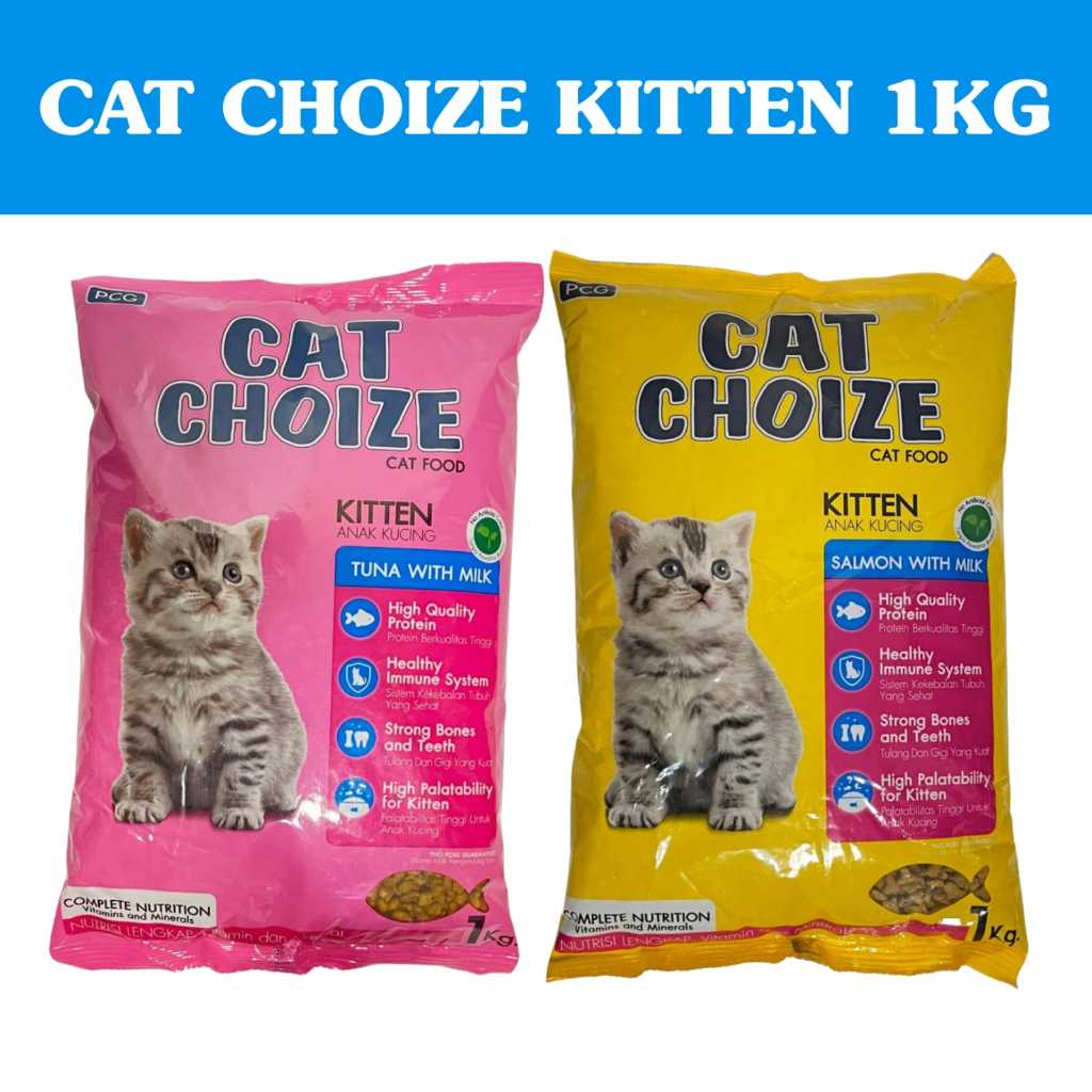 Cat Choize Kitten 1kg Freshpack Kemasan 1000 gr catfood 1000g 1 kg makanan kucing ekonomis