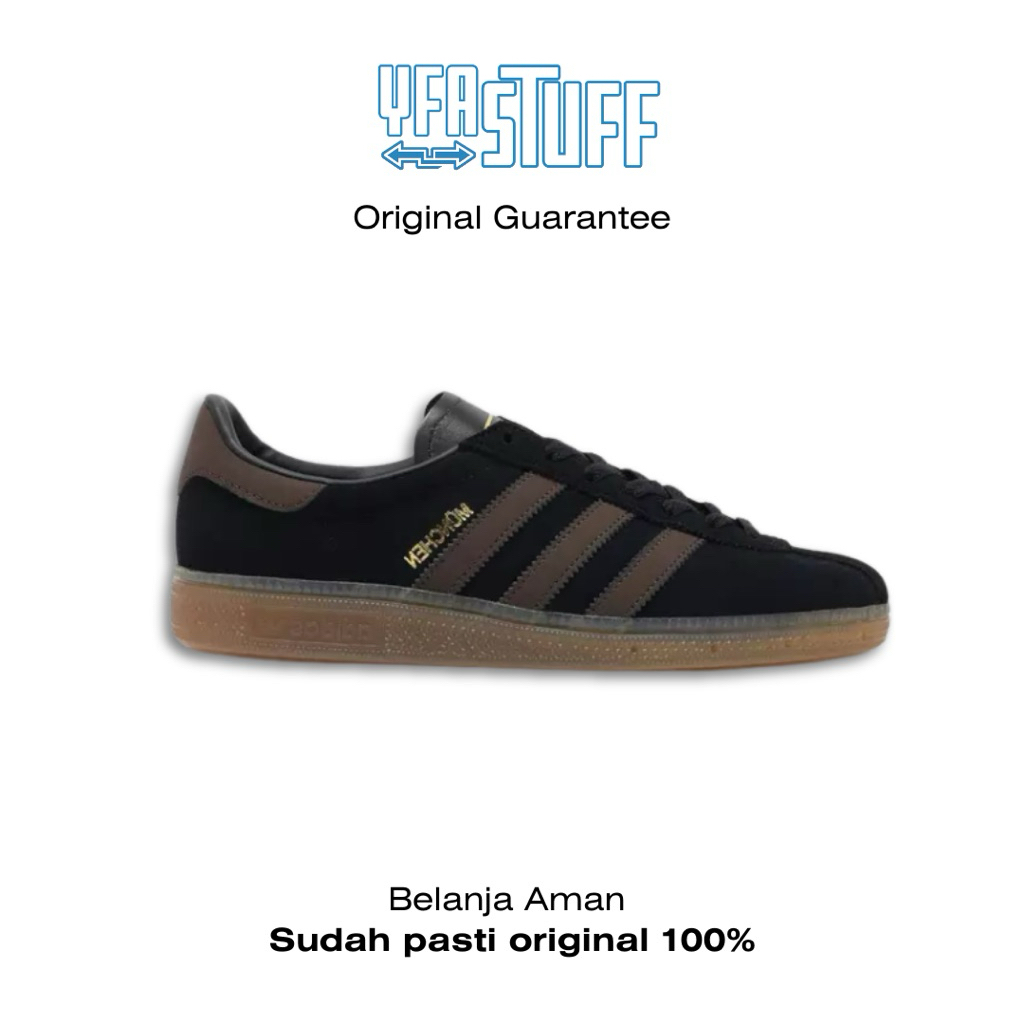 Adidas Munchen Black Grey - (KK2937)