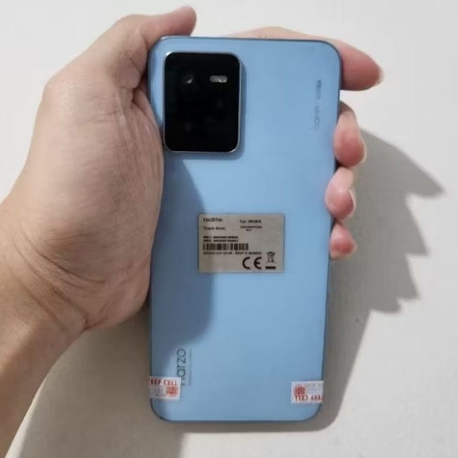 Termurah REALME NARZO 50A PRIME RAM 4/128GB EX RESMI REALME SECOND FULLSET NO MINUS