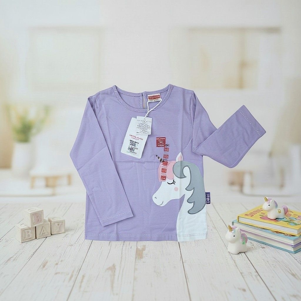 Kaos Lengan Panjang Anak Perempuan Cool Baby