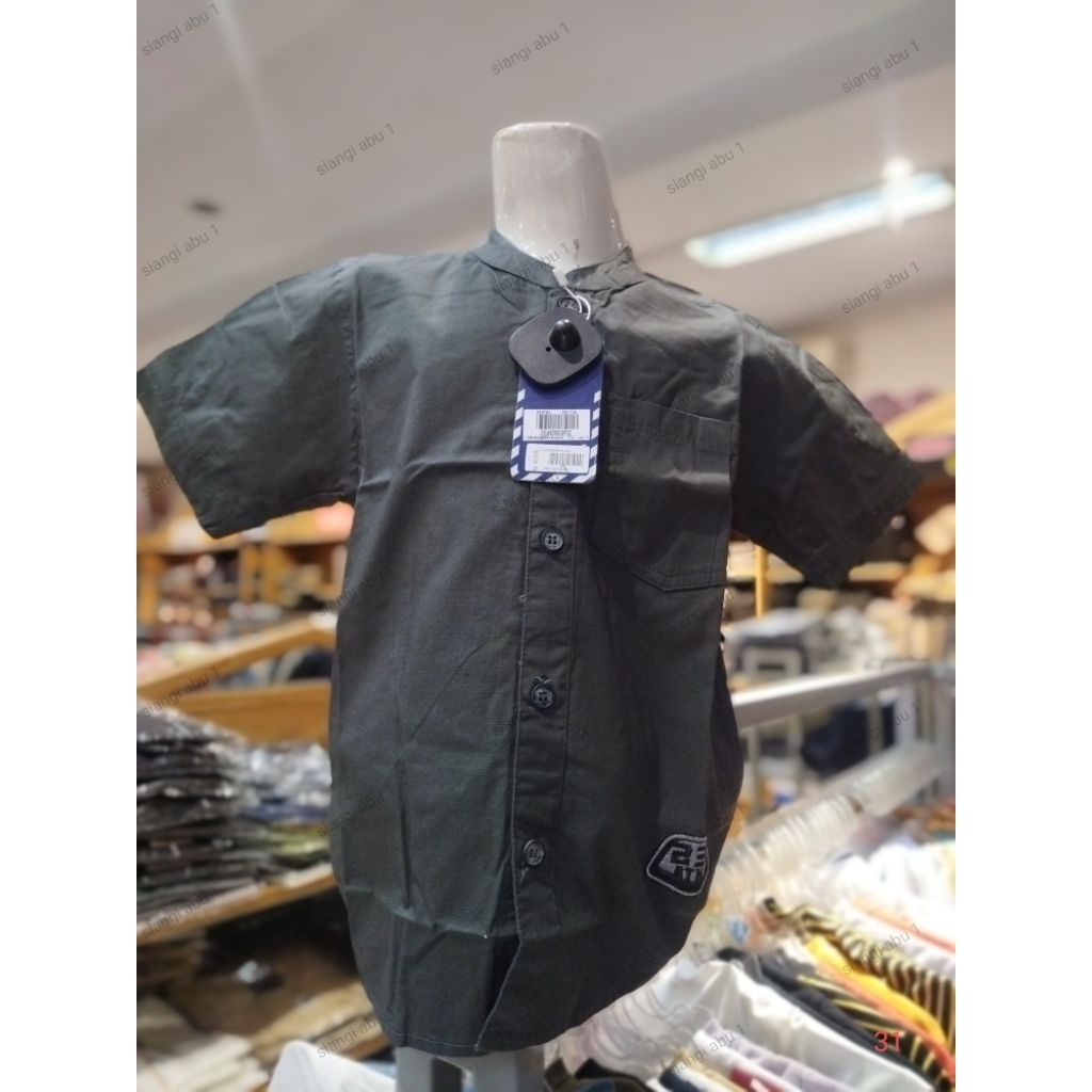Uis Kids Kemeja Lengan Pendek Anak Laki-Laki Bahan Katun