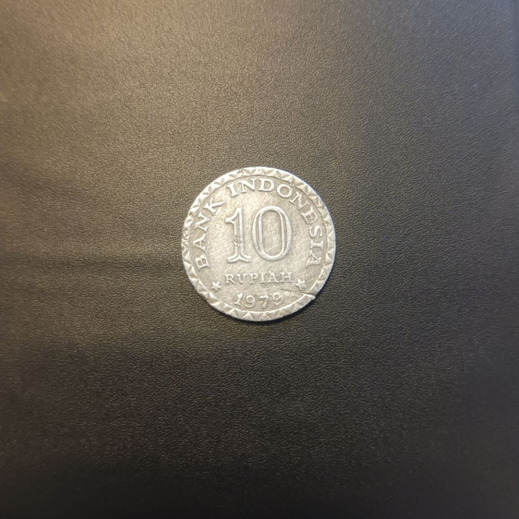 Koin 10 rupiah tahun 1979
