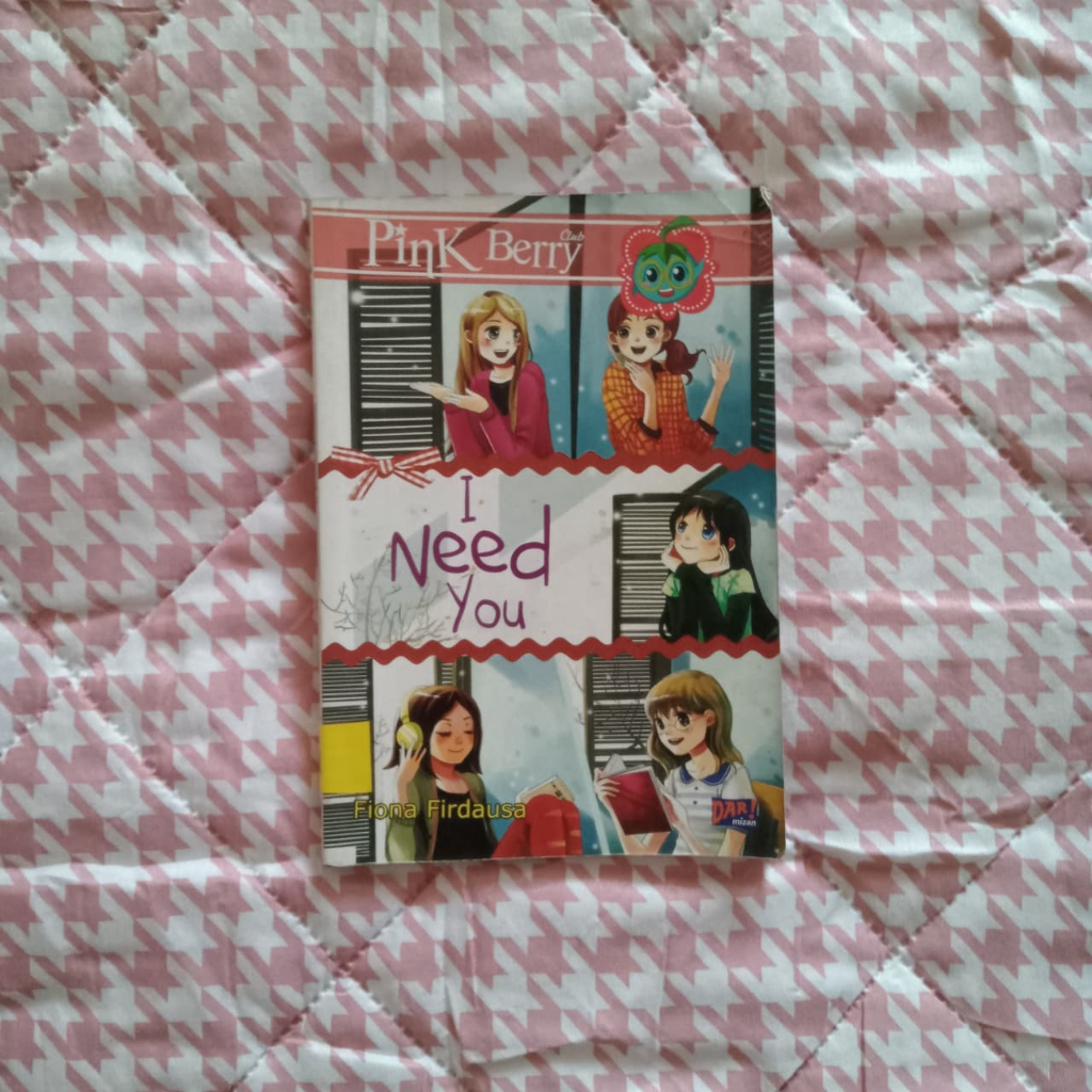 Buku Novel PinkBerry I Need You Preloved