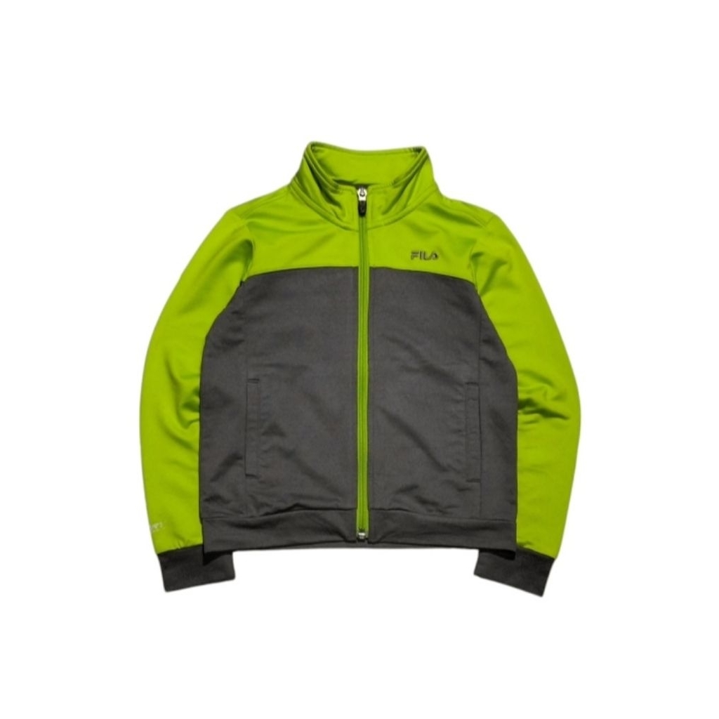 FILA kids jacket tracktop running size 100 fit 2 - 3 th (P41xL35)