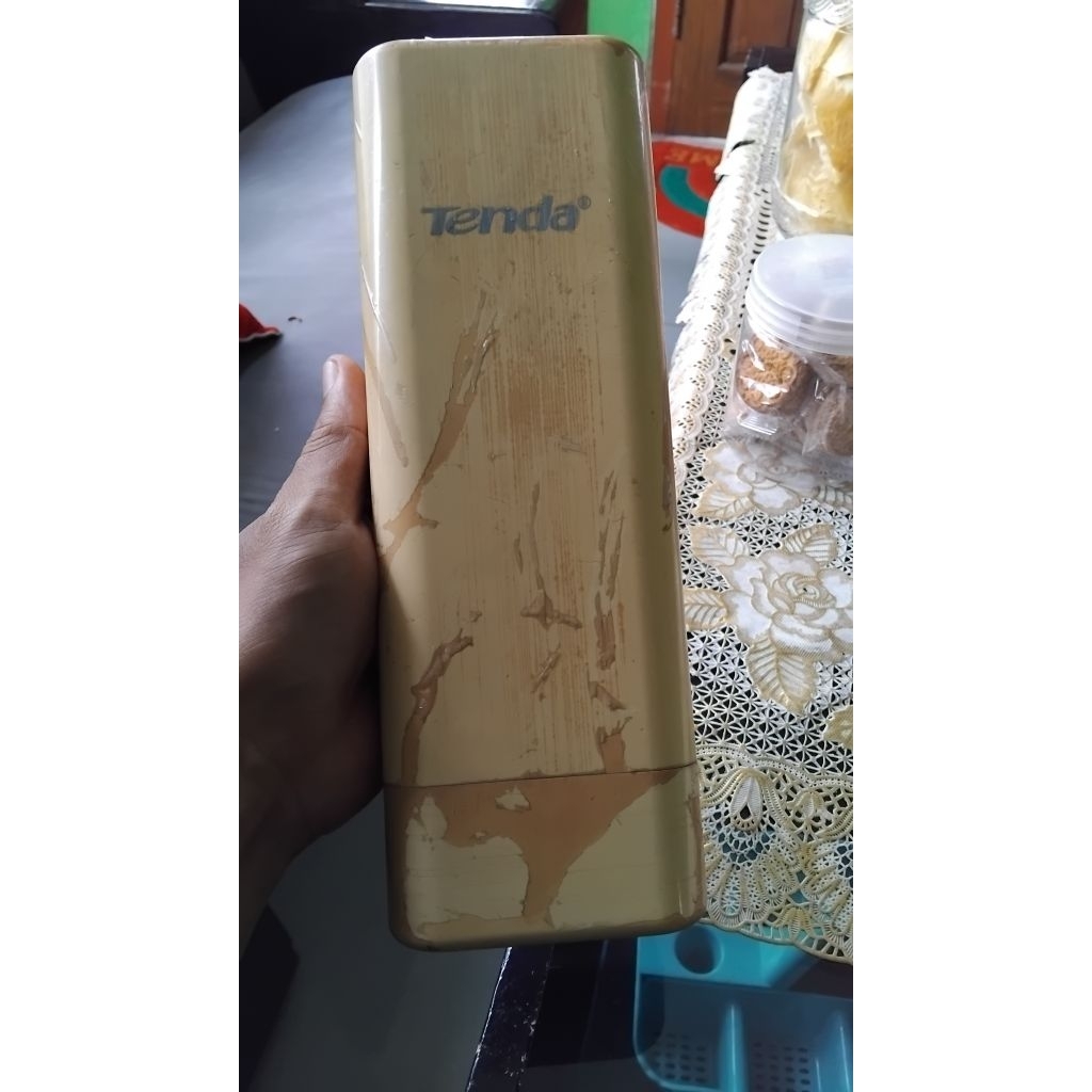 Router outdoor bekas tenda O3 5KM tanpa adaptor