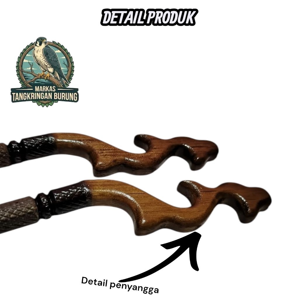 TANGKRINGAN LOVEBIRD SONOKELING UKIR CUSTOM PREMIUM