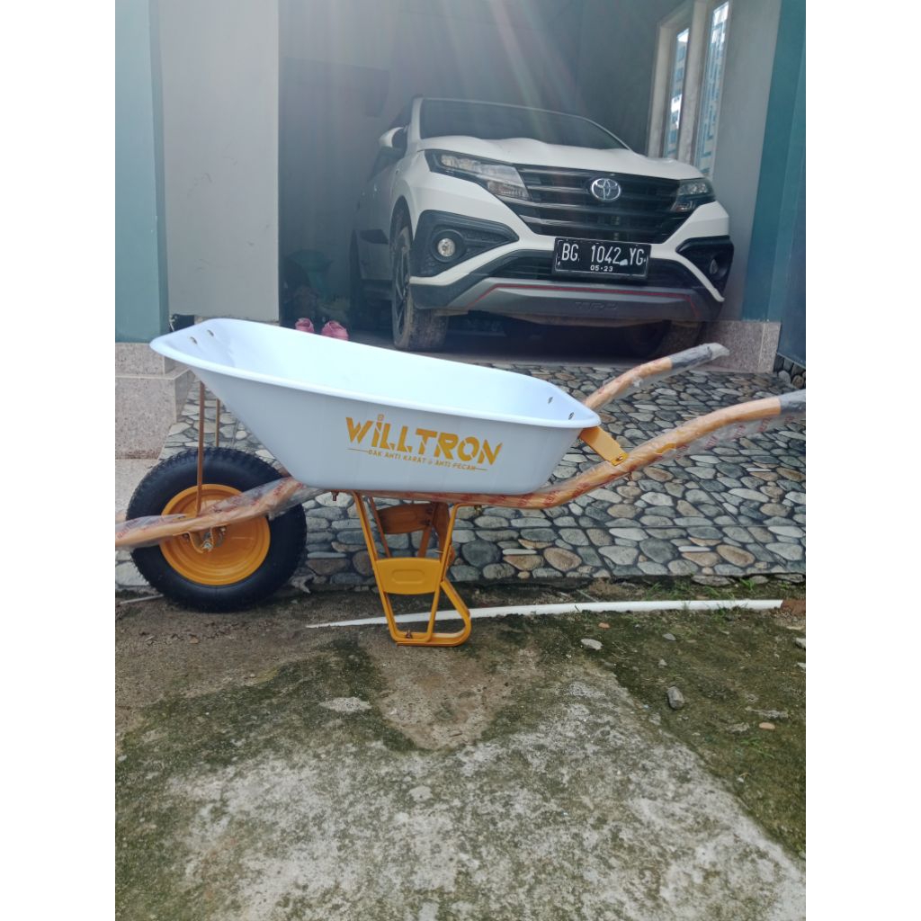 Troli / Gerobak dorong / Lori /Angkong BAK FIBER KUAT