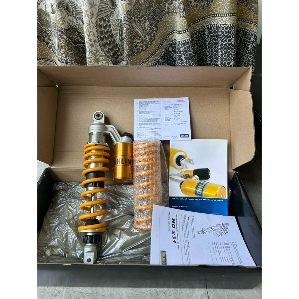 Shock OHLINS HO231 Vario 125,150 160/Stylo 160 2ND 340MM