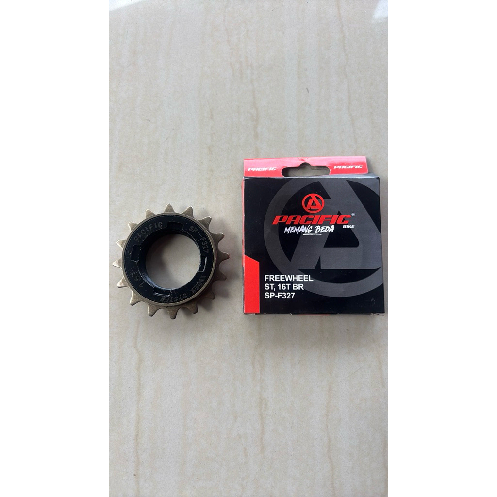 freewheel gear gir jangkrik 16t single speed pacific f327 sepeda anak bmx