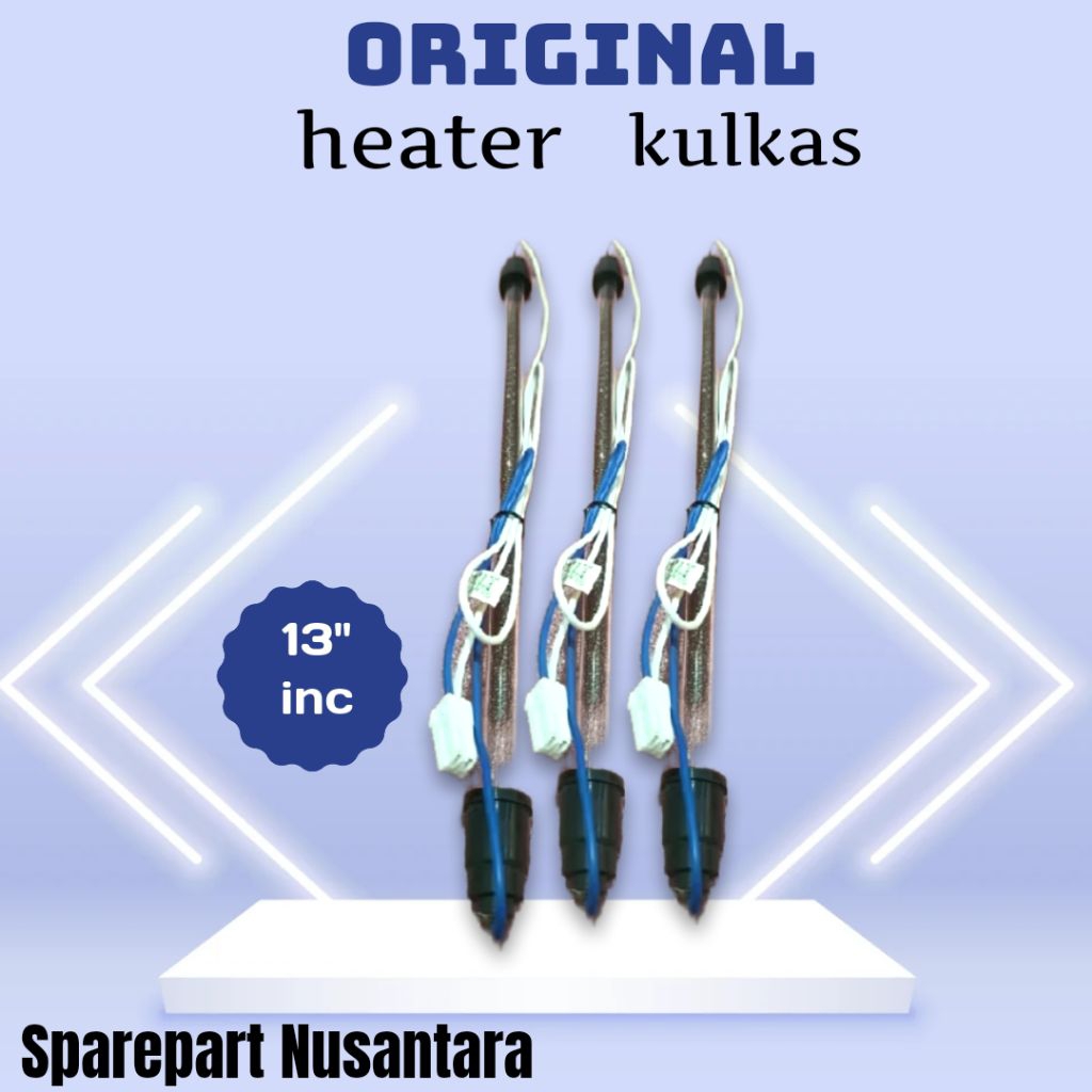 Heater kulkas sharp original 13 inc