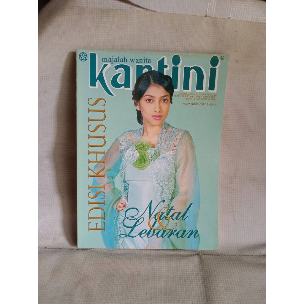 MAJALAH KARTINI EDISI KHUSUS Natal & Lebaran Desember 2000