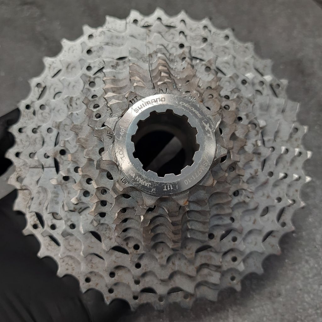 Sprocket Cassette Shimano Deore XT CS-M771 10 Speed 11-36T - Sproket Shimano Deore XT M771 10 Speed 