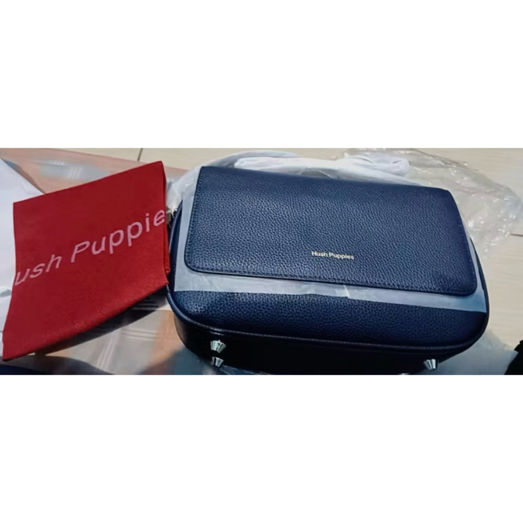 [PRELOVED] Authentic Hush Puppies Tas Wanita Fenella Sling M Blue