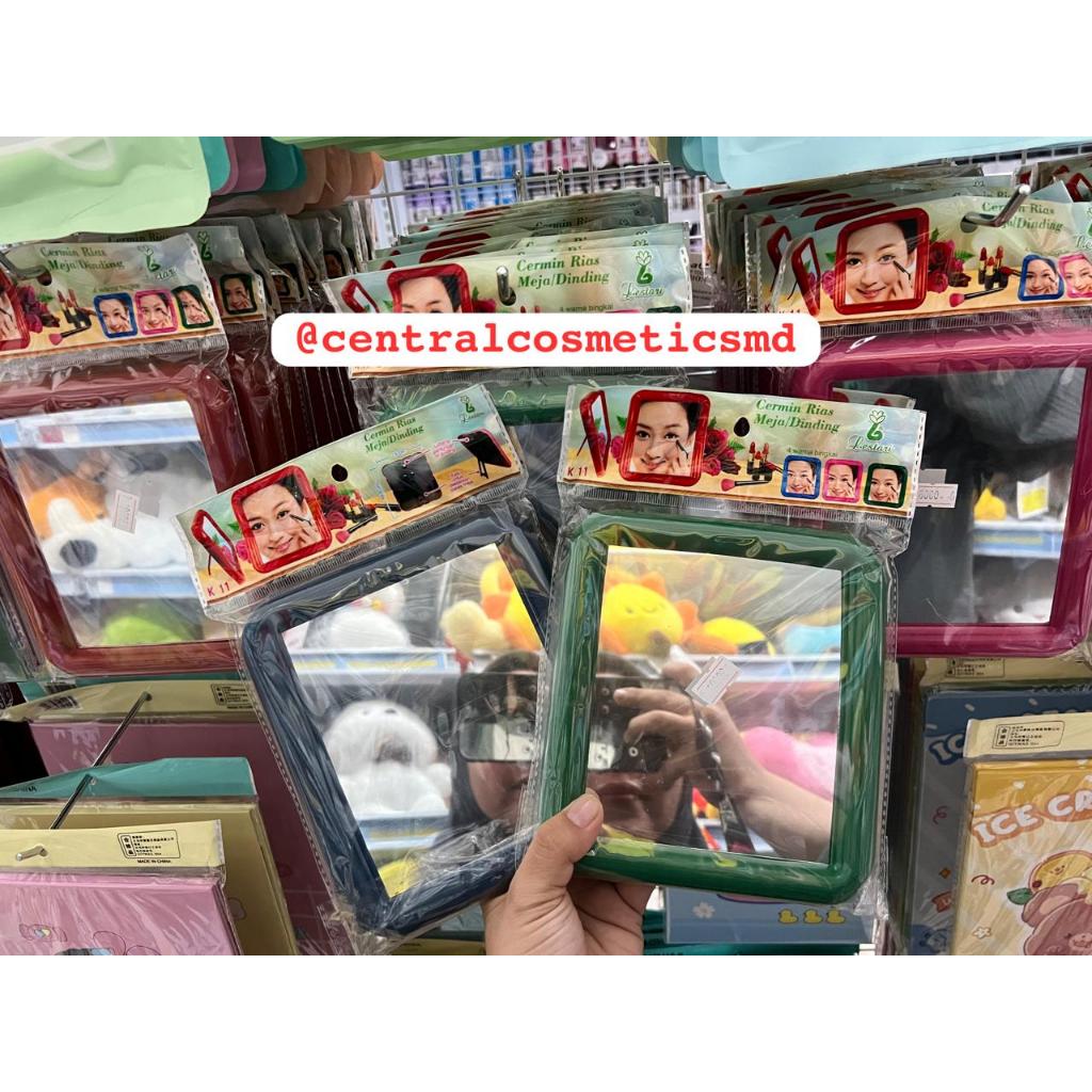 KACA/CERMIN RIAS MEJA & DINDING PERSEGI ESTETIK