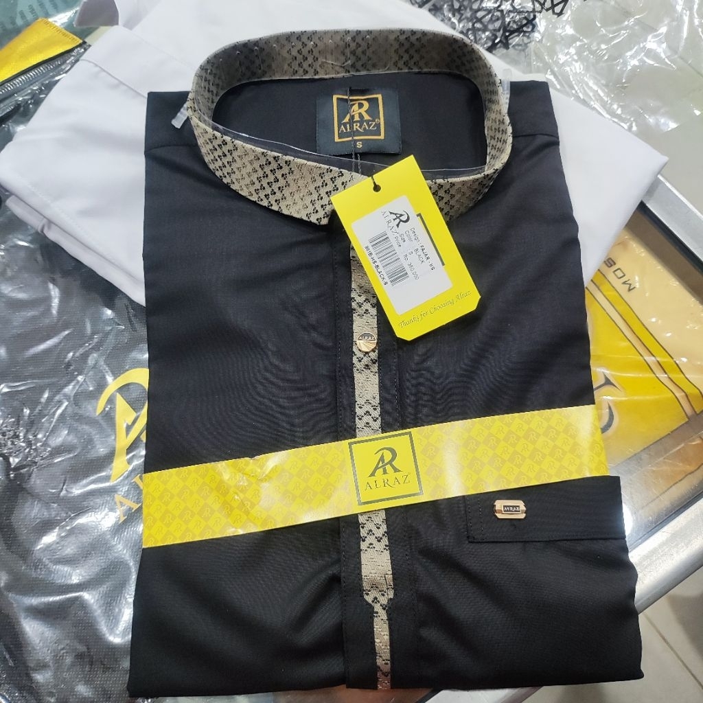 KOKO ALRAZ  HITAM PENDEK